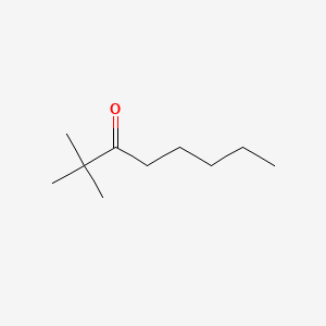 B1266652 2,2-Dimethyl-3-octanone CAS No. 5340-64-7