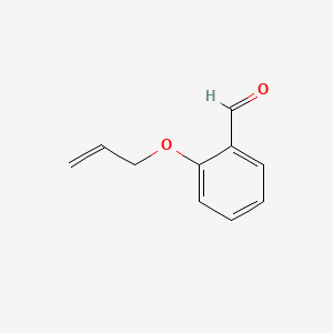 molecular formula C10H10O2 B1266654 2-(烯丙氧基)苯甲醛 CAS No. 28752-82-1