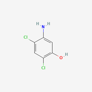 molecular formula C6H5Cl2NO B1266657 5-氨基-2,4-二氯酚 CAS No. 39489-79-7