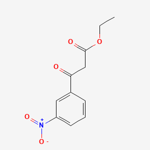 molecular formula C11H11NO5 B1266669 3-(3-硝基苯基)-3-氧代丙酸乙酯 CAS No. 52119-38-7