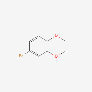 molecular formula C8H7BrO2 B1266670 6-溴-1,4-苯并二噁烷 CAS No. 52287-51-1