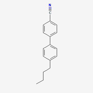 molecular formula C17H17N B1266675 [1,1'-联苯]-4-甲腈，4'-丁基- CAS No. 52709-83-8