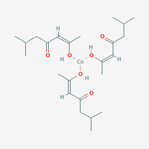 Tris(6-methylheptane-2,4-dionato-O,O')cobalt