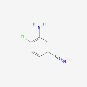 B1266679 3-Amino-4-chlorobenzonitrile CAS No. 53312-79-1