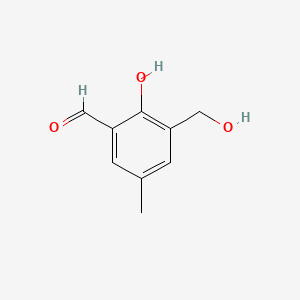 3-(Hydroxymethyl)-5-methylsalicylaldehyde