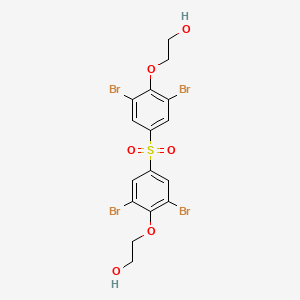 B1266683 2,2'-(Sulphonylbis((2,6-dibromo-4,1-phenylene)oxy))bisethanol CAS No. 53714-39-9