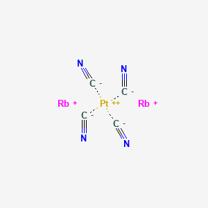 Dirubidium tetrakis(cyano-C)platinate