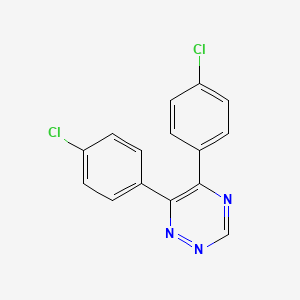 1,2,4-Triazine, 5,6-bis(4-chlorophenyl)-