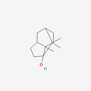 molecular formula C13H22O B12666874 Octahydro-7a,8,8-trimethyl-1,5-methano-1H-inden-1-ol CAS No. 59153-95-6