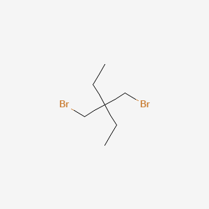 molecular formula C7H14Br2 B1266688 3,3-双(溴甲基)戊烷 CAS No. 67969-84-0