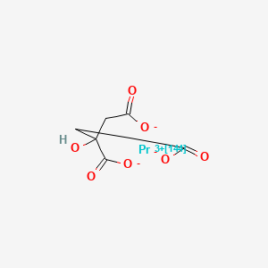 Citric acid, (144H)-praseodymium salt