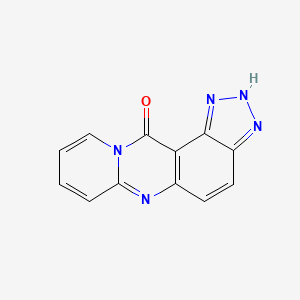 Pyrido(2,1-b)-1,2,3-triazolo(4,5-f)quinazolin-12(1H)-one