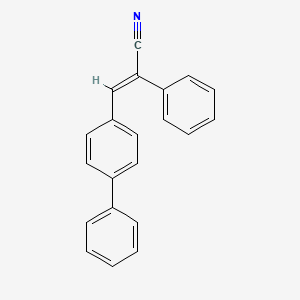 3-(1,1'-Biphenyl)-4-yl-2-phenylacrylonitrile