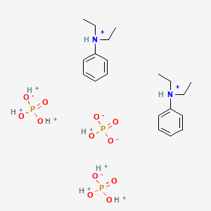 Bis(N,N-diethylanilinium) heptahydrogen triphosphate