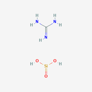 molecular formula CH7N3O3Si B12667049 Einecs 254-437-9 CAS No. 39380-70-6