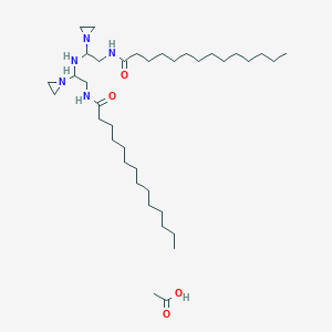 N,N'-(Iminobis(ethyleneiminoethylene))bismyristamide monoacetate