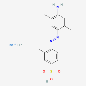 Sodium 6-((4-amino-2,5-xylyl)azo)toluene-3-sulphonate