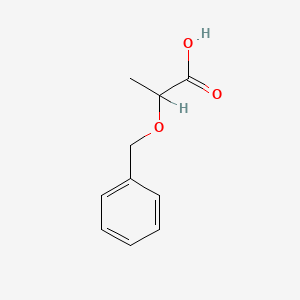 B1266725 2-(Benzyloxy)propanoic acid CAS No. 6625-78-1
