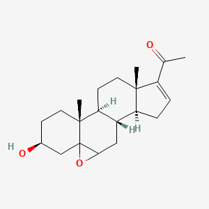 5beta,6beta-Epoxy-3beta-hydroxypregn-16-en-20-one