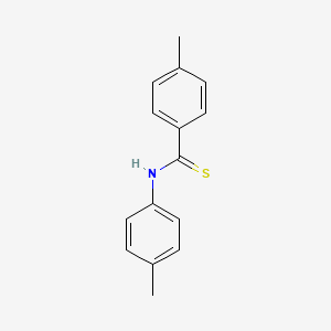 Benzenecarbothioamide, 4-methyl-N-(4-methylphenyl)-