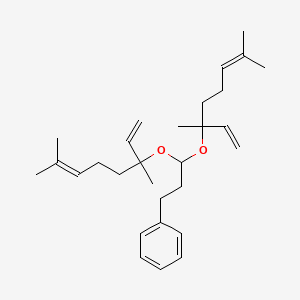 (3,3-Bis((1,5-dimethyl-1-vinyl-4-hexenyl)oxy)propyl)benzene