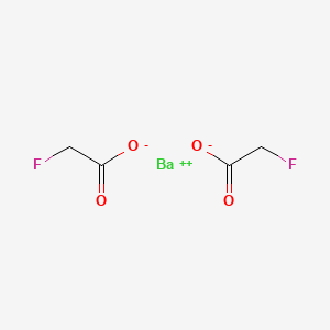 Fluoroacetic acid barium salt