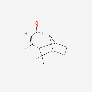 3-(3,3-Dimethylbicyclo(2.2.1)hept-2-yl)-2-butenal