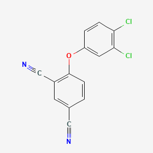 1,3-Benzenedicarbonitrile, 4-(3,4-dichlorophenoxy)-