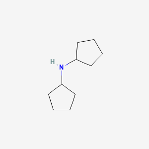 molecular formula C10H19N B1266746 二环戊基胺 CAS No. 20667-16-7