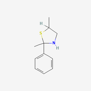 2,5-Dimethyl-2-phenylthiazolidine