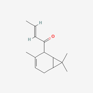 1-(3,7,7-Trimethylbicyclo(4.1.0)hept-3-en-2-yl)-2-buten-1-one