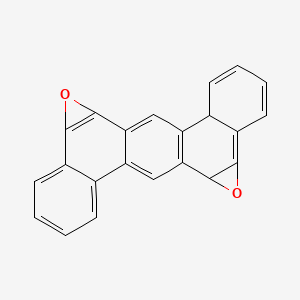 5,17-dioxaheptacyclo[13.9.0.03,13.04,6.07,12.016,18.019,24]tetracosa-1(15),2,4(6),7,9,11,13,18,20,22-decaene