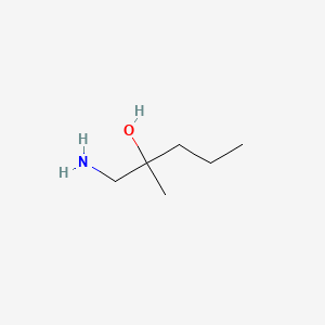 molecular formula C6H15NO B1266752 1-氨基-2-甲基戊醇 CAS No. 6969-37-5