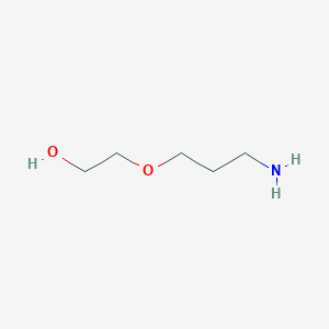 molecular formula C5H13NO2 B1266754 2-(3-氨基丙氧基)乙醇 CAS No. 99513-01-6