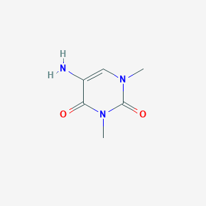 molecular formula C6H9N3O2 B1266758 5-氨基-1,3-二甲基嘧啶-2,4(1h,3h)-二酮 CAS No. 49738-24-1