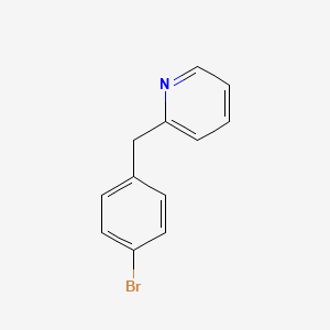 molecular formula C12H10BrN B1266760 2-(4-Bromobenzyl)pyridine CAS No. 74129-15-0
