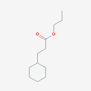 B1266762 Propyl 3-cyclohexylpropanoate CAS No. 16595-06-5