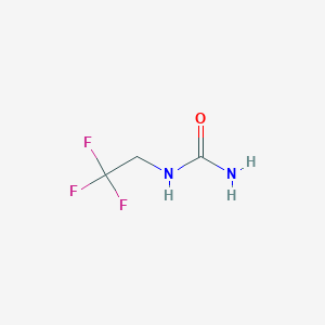 B1266765 N-(2,2,2-trifluoroethyl)urea CAS No. 819-60-3