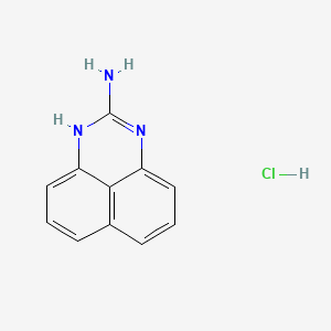 B1266766 1H-Perimidin-2-amine, monohydrochloride CAS No. 70456-77-8