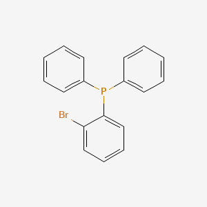 molecular formula C18H14BrP B1266768 (2-溴苯基)二苯基膦 CAS No. 62336-24-7