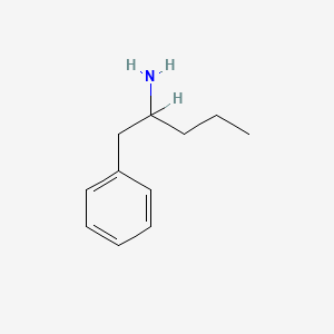 molecular formula C11H17N B1266775 1-苯基戊烷-2-胺 CAS No. 63951-01-9