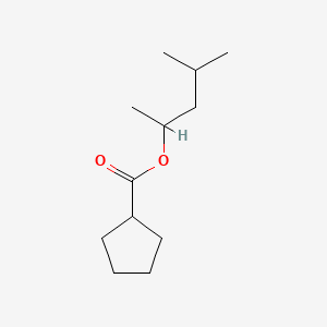 1,3-Dimethylbutyl cyclopentanecarboxylate