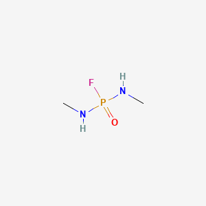 Phosphorodiamidic fluoride, N,N'-dimethyl-