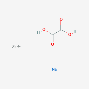 Oxalic acid, sodium zirconium salt