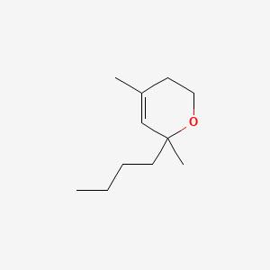 2-Butyl-5,6-dihydro-2,4-dimethyl-2H-pyran