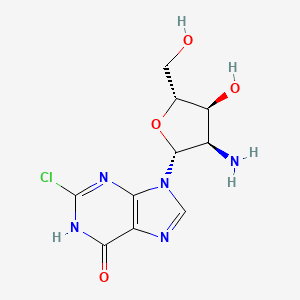 2'-Amino-2'deoxy-2-chloroinosine