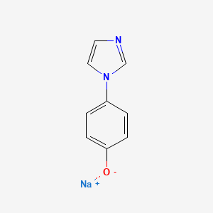 Sodium p-(1H-imidazol-1-yl)phenolate