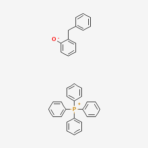 2-benzylphenolate;tetraphenylphosphanium