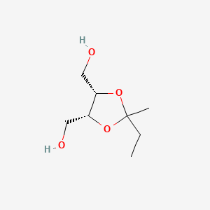 (4S-trans)-2-Ethyl-2-methyl-1,3-dioxolane-4,5-dimethanol