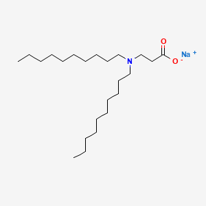 Sodium N,N-didecyl-beta-alaninate